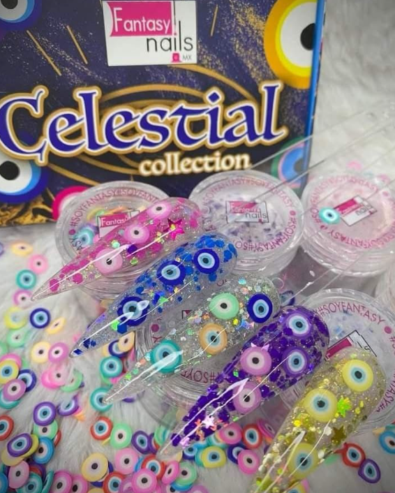COLECCION ACRILICOS CELESTIAL FANTASY NAILS
